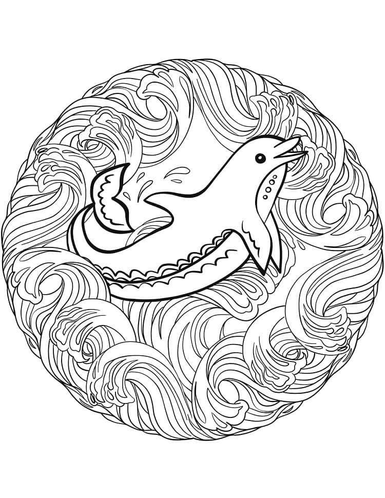 Mandalas Dauphin 23